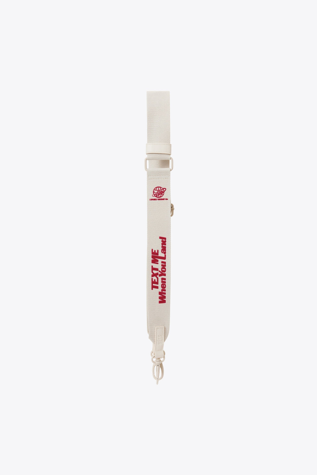 Resale The Shoulder Strap in Ghost White