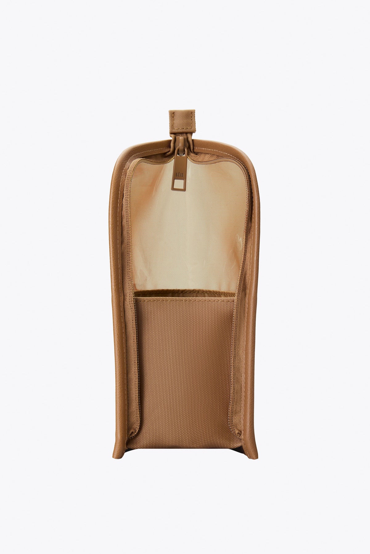 The Makeup Brush Pouch in Camel - Image 4