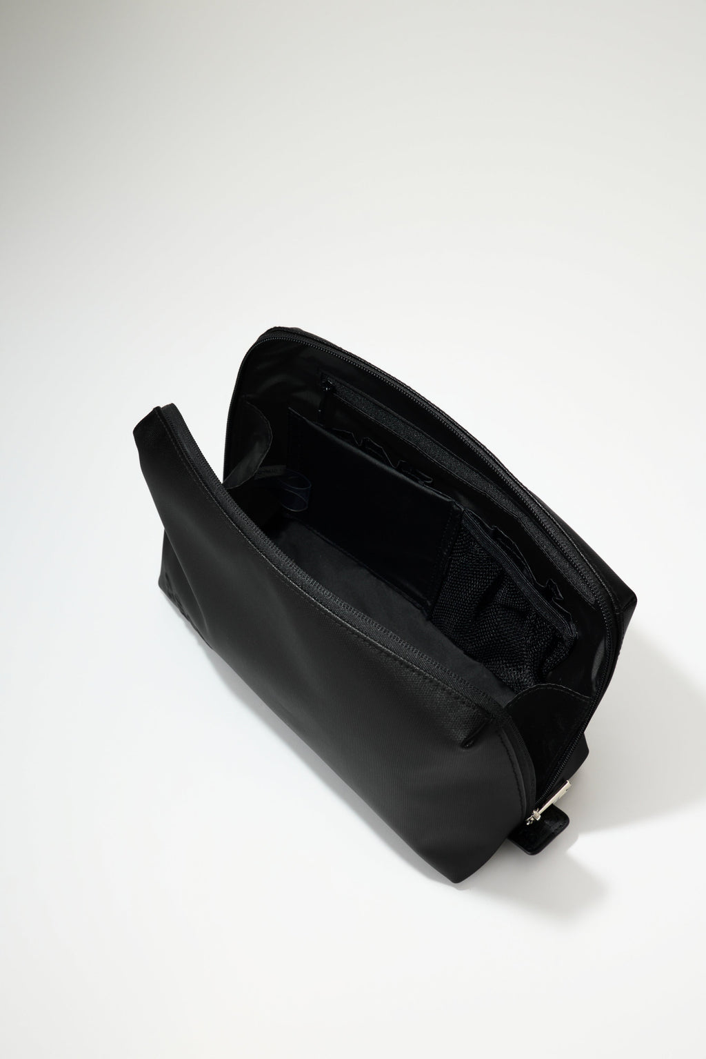 The Medium Cosmetic Pouch in Black - Image 3