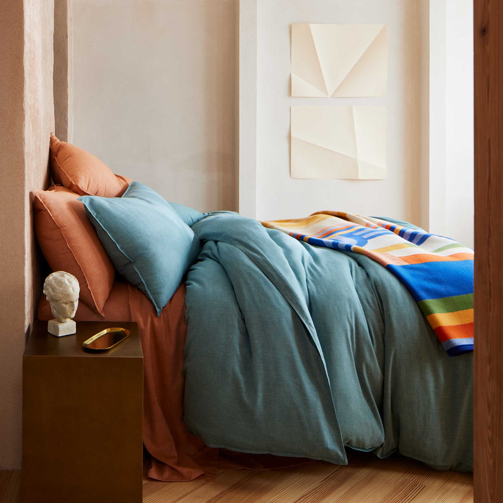 Heathered Cashmere Duvet Cover - Last Call - Image 30