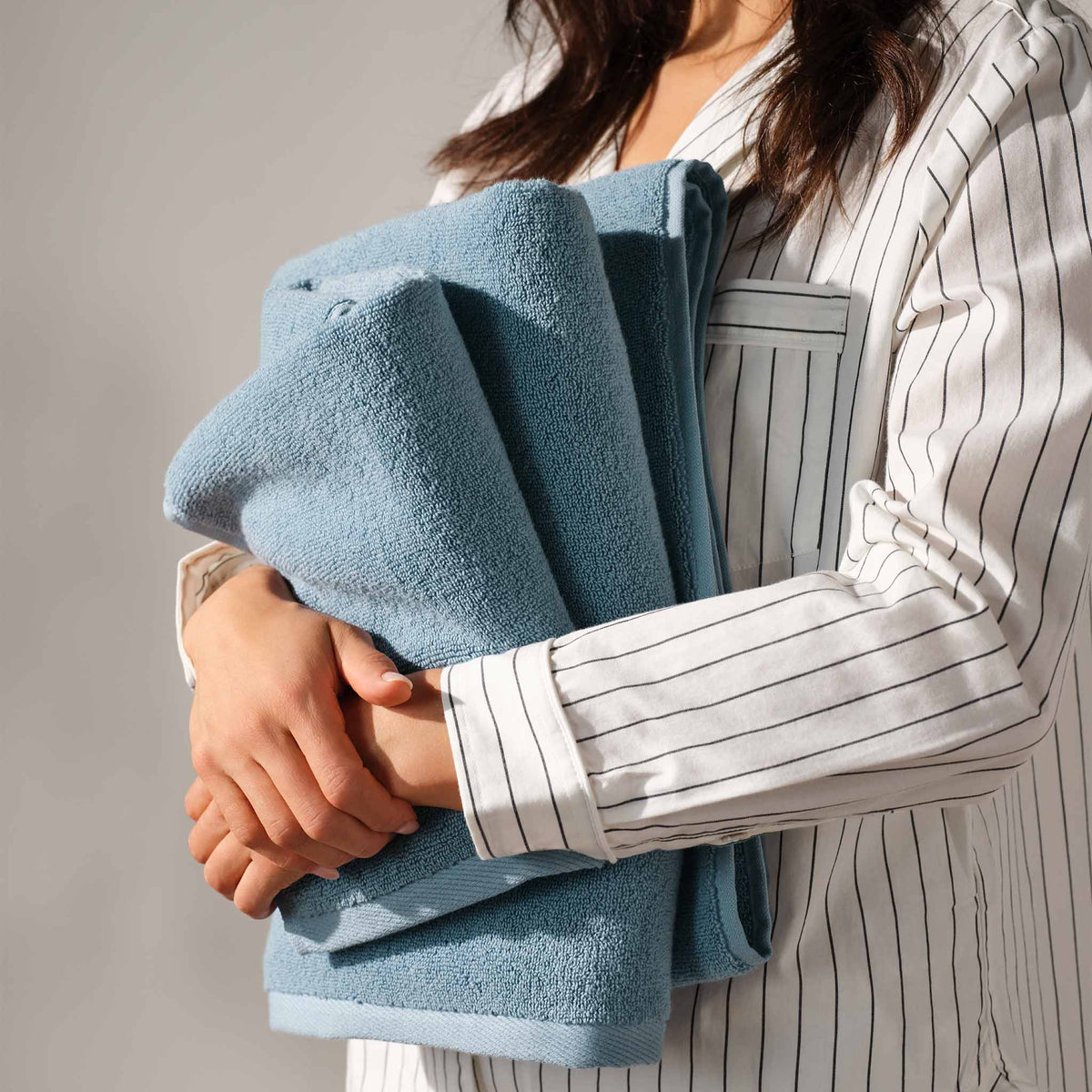 Plush Turkish Cotton Hand Towels Set of 2 - Last Call - Image 41