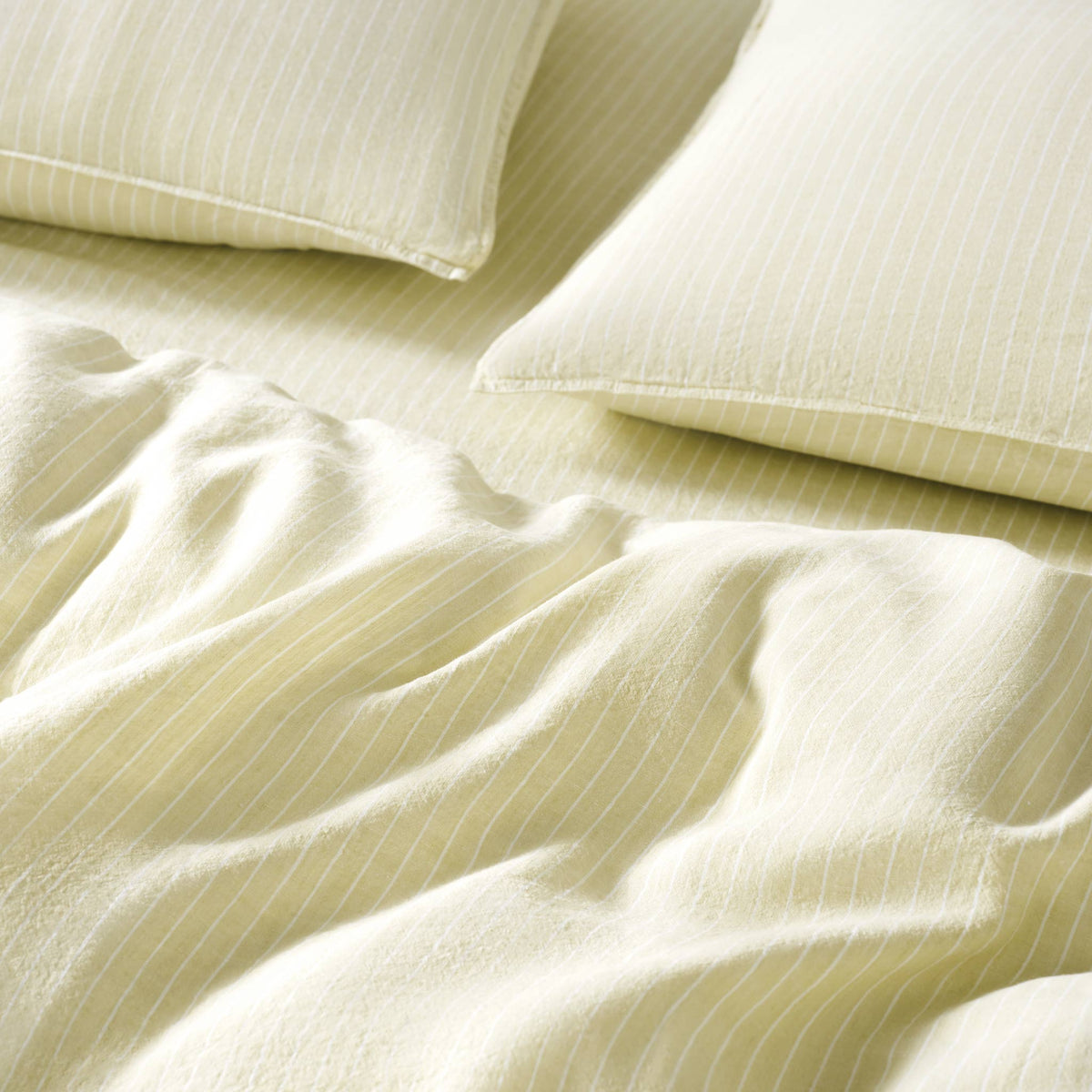 Set of 2 Washed European Linen Core Sheet Set Bundle - Image 44