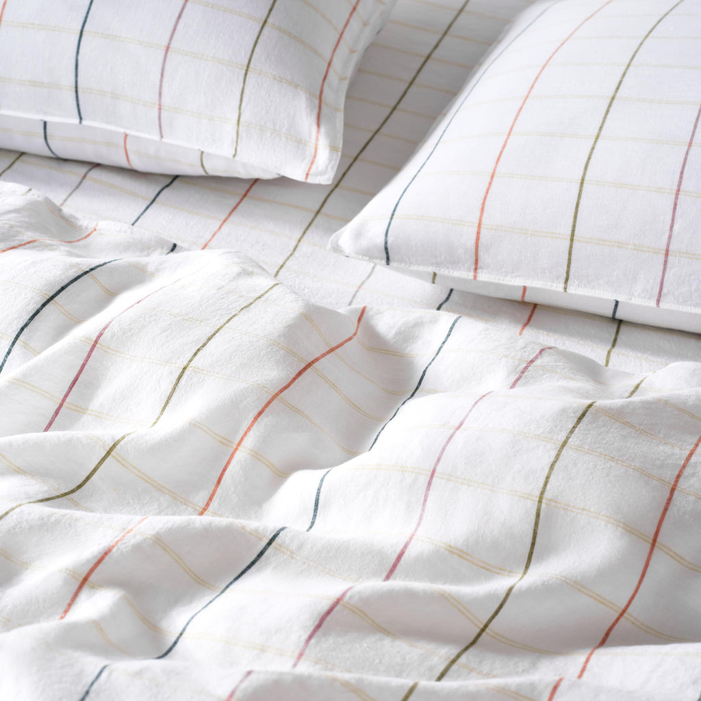 Washed European Linen Core Sheet Set - Last Call - Image 68