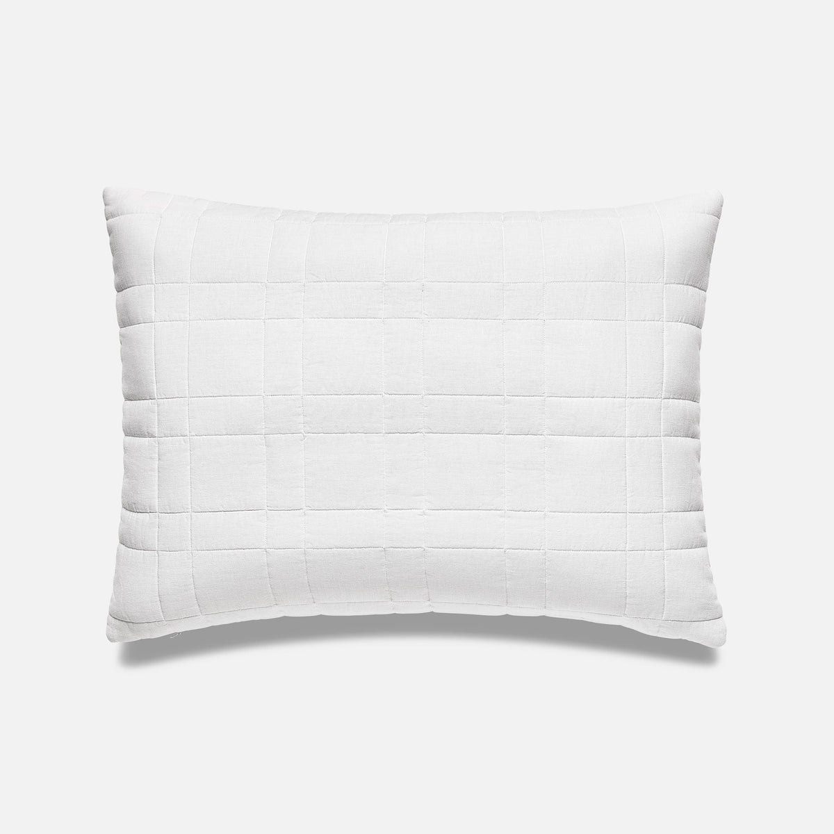Washed European Linen Quilted Sham Set - Image 5