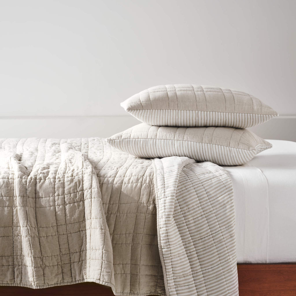 Washed European Linen Quilt - Last Call - Image 17