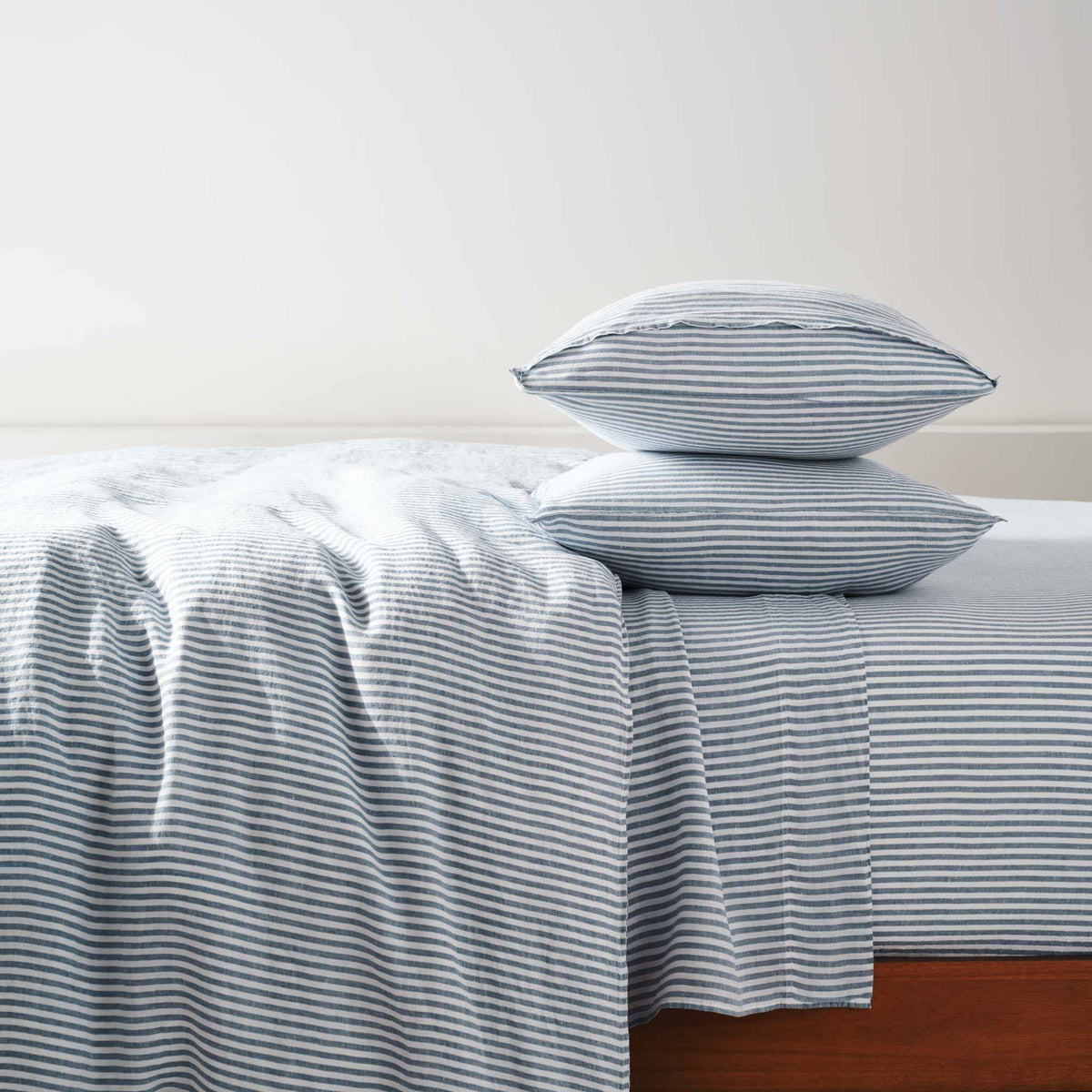 Washed European Linen Duvet Set Bundle - Image 24