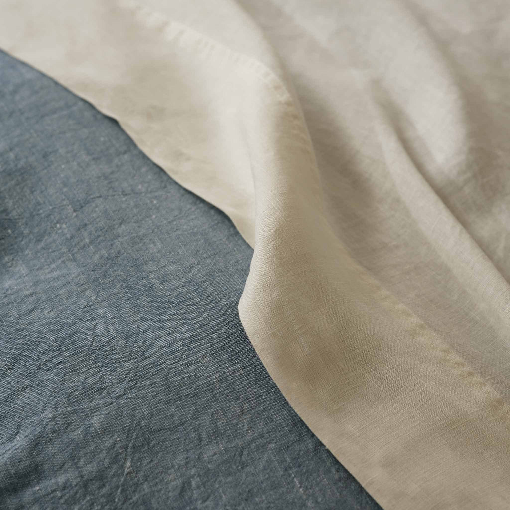 Set of 2 Washed European Linen Core Sheet Set Bundle - Image 61