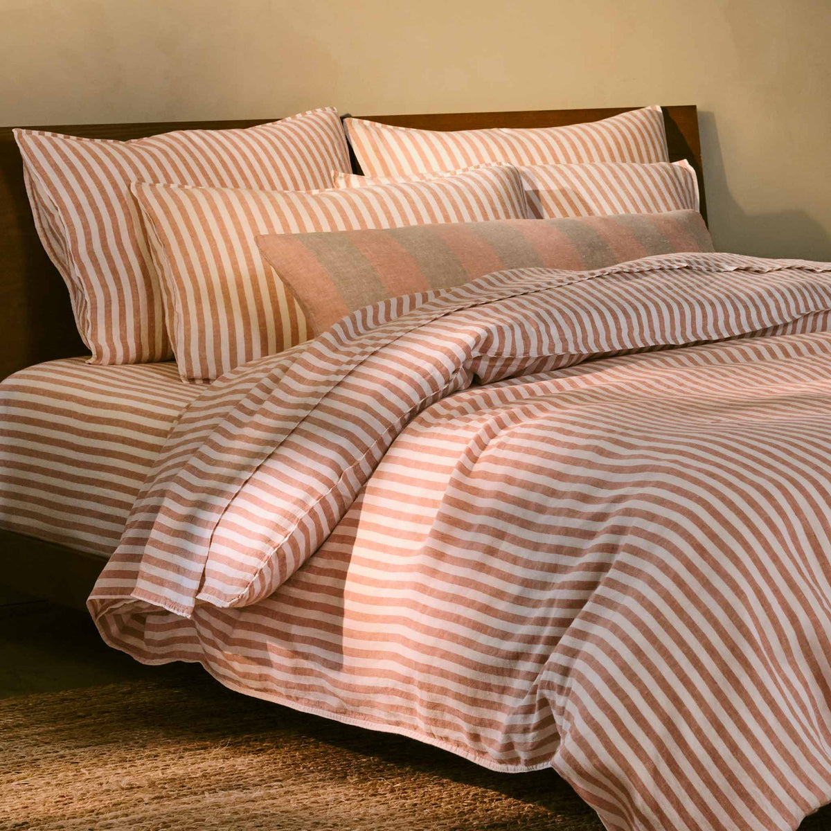 Washed European Linen Core Sheet Set - Last Call - Image 94
