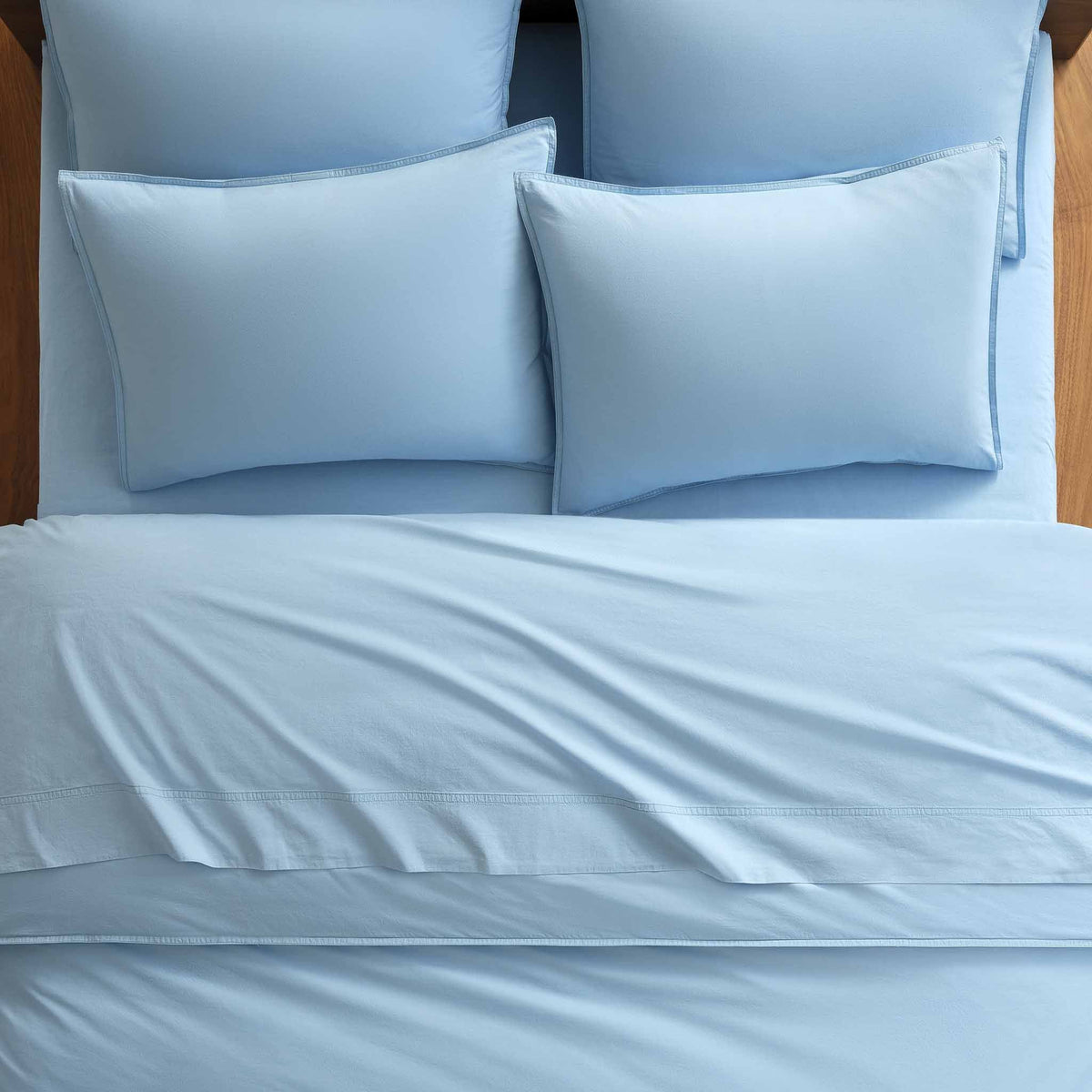 Washed Classic Percale Duvet Cover - Last Call - Image 44