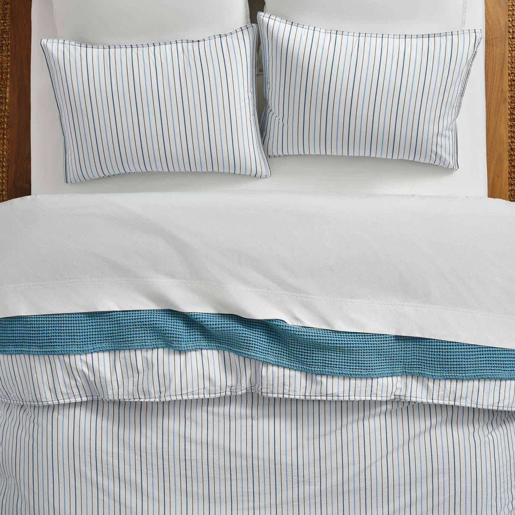 Washed Classic Percale Duvet Set - Image 61