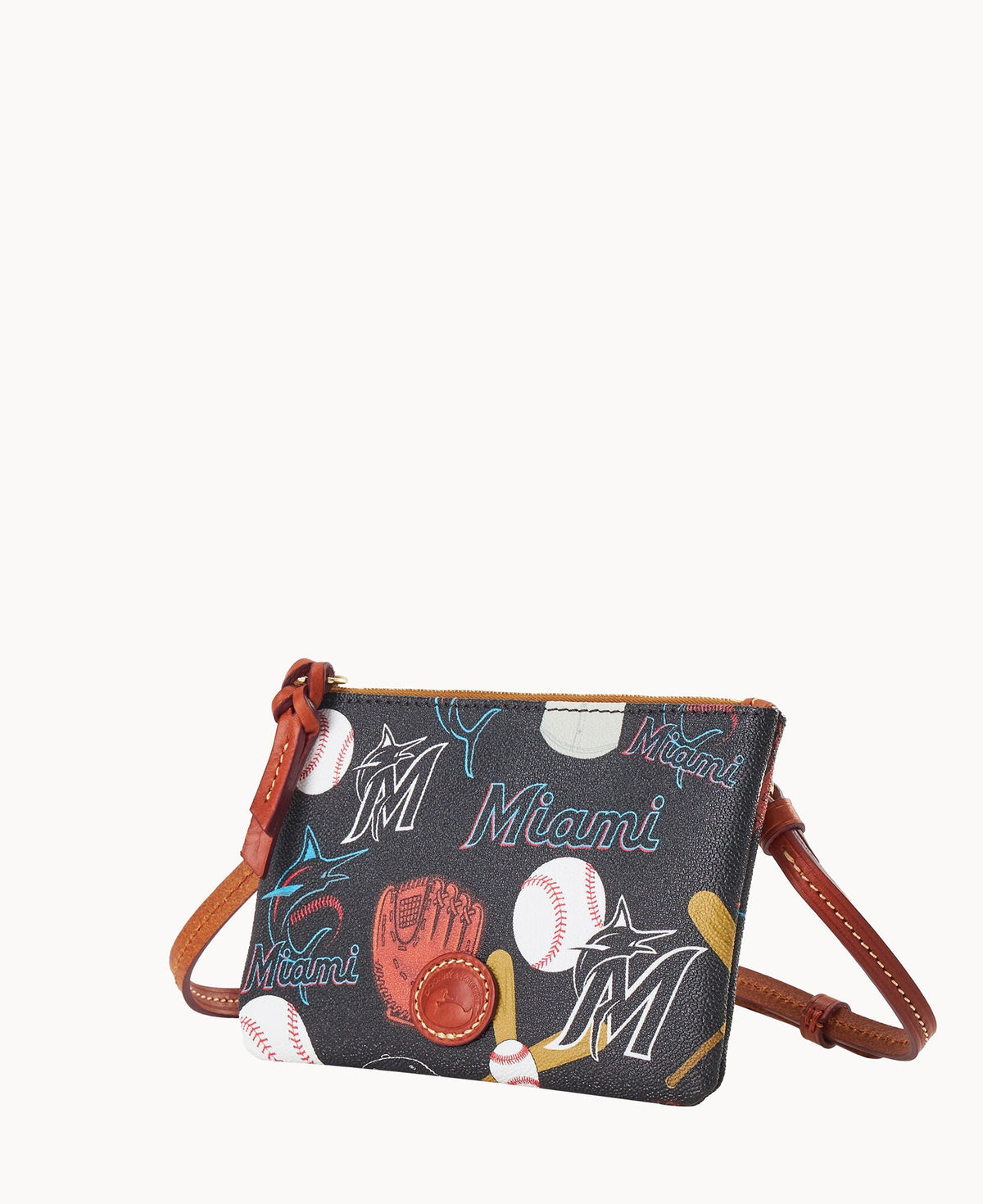 MLB Marlins Top Zip Crossbody - Image 2