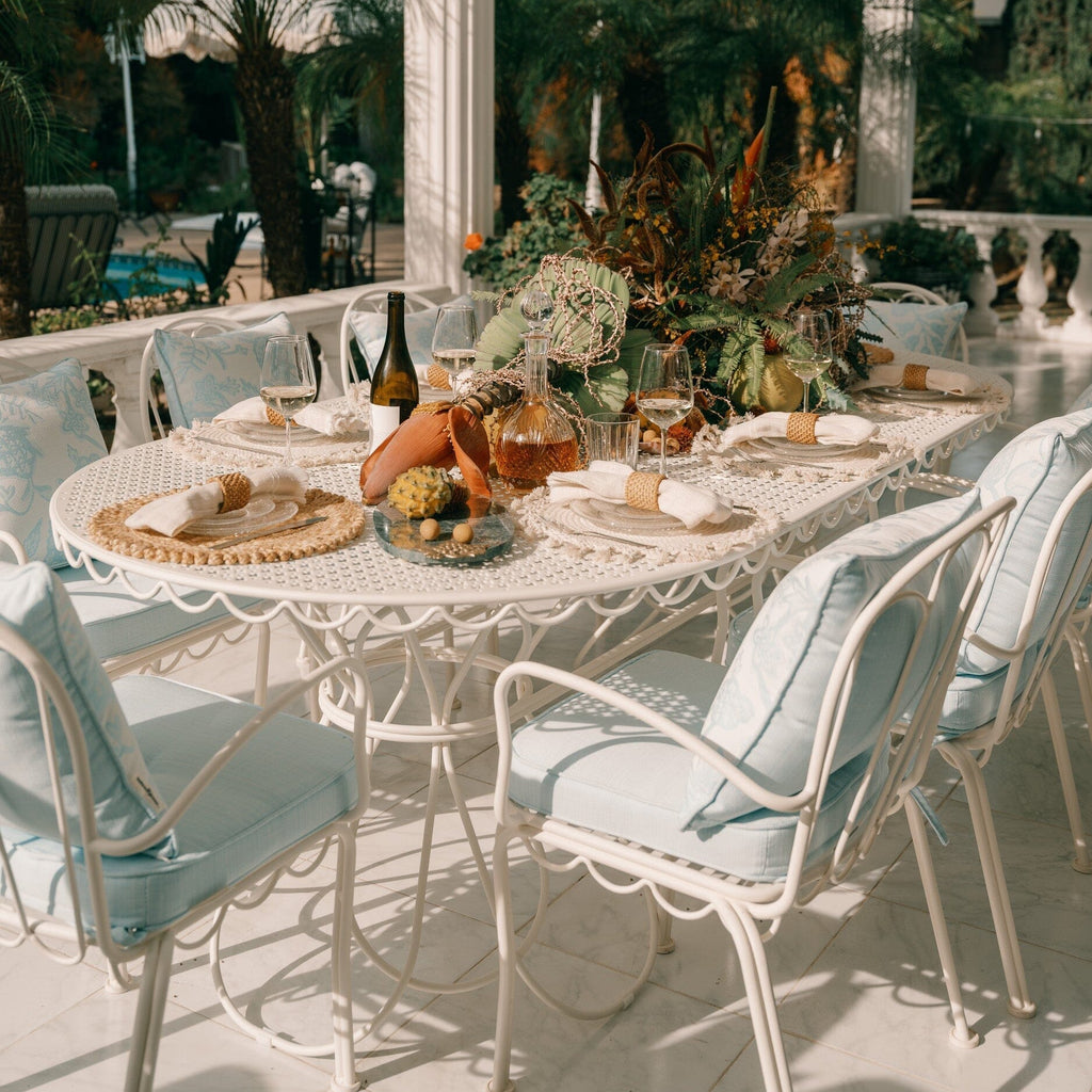 The Al Fresco Oval Dining Table - Image 9
