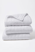 Linen Quilt - White