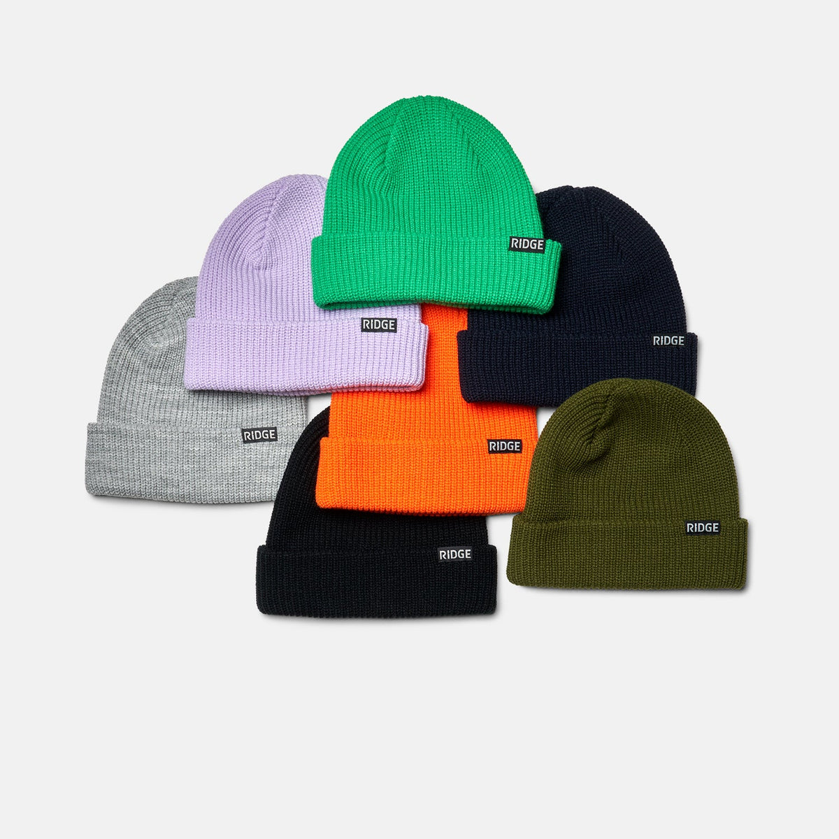 Ridge Classic Cuffed Beanie - Alpine Navy - Image 7