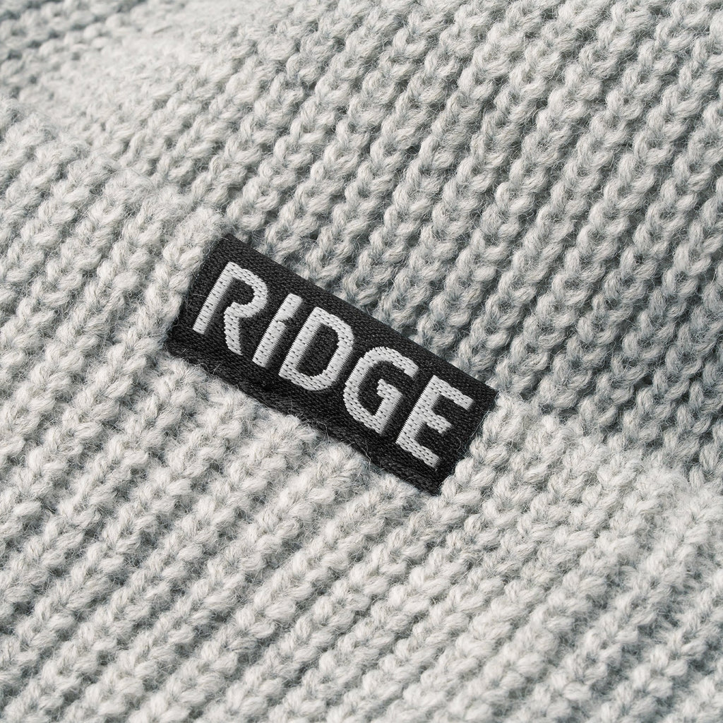 Ridge Classic Cuffed Beanie - Gunmetal - Image 4