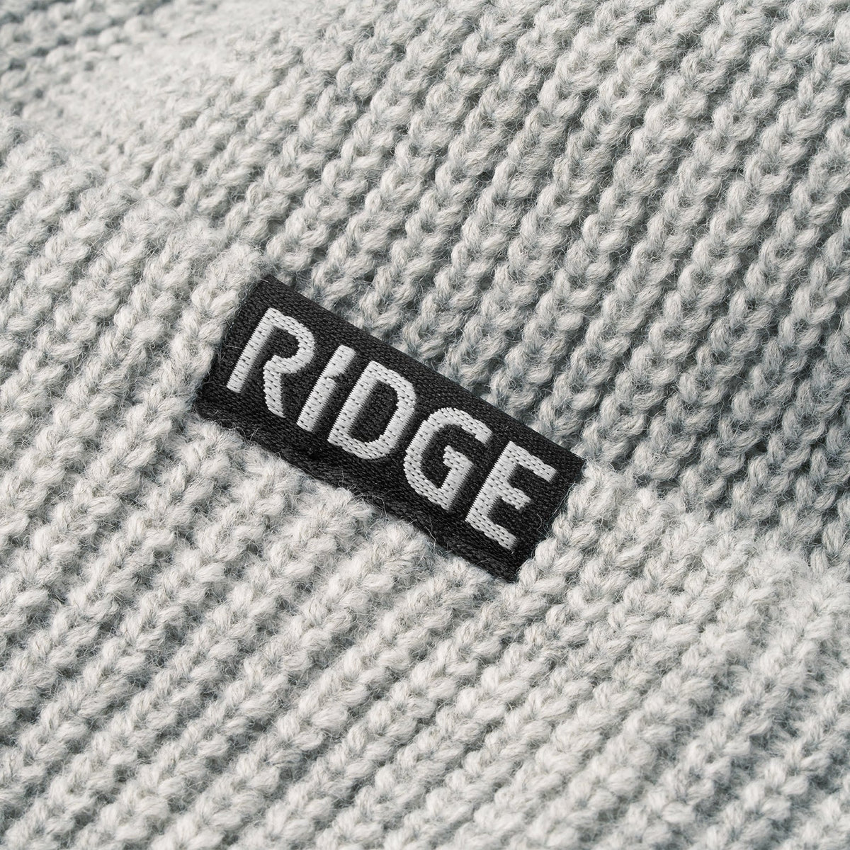 Ridge Classic Cuffed Beanie - Gunmetal - Image 4