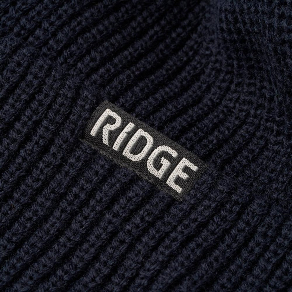 Ridge Classic Cuffed Beanie - Alpine Navy - Image 4