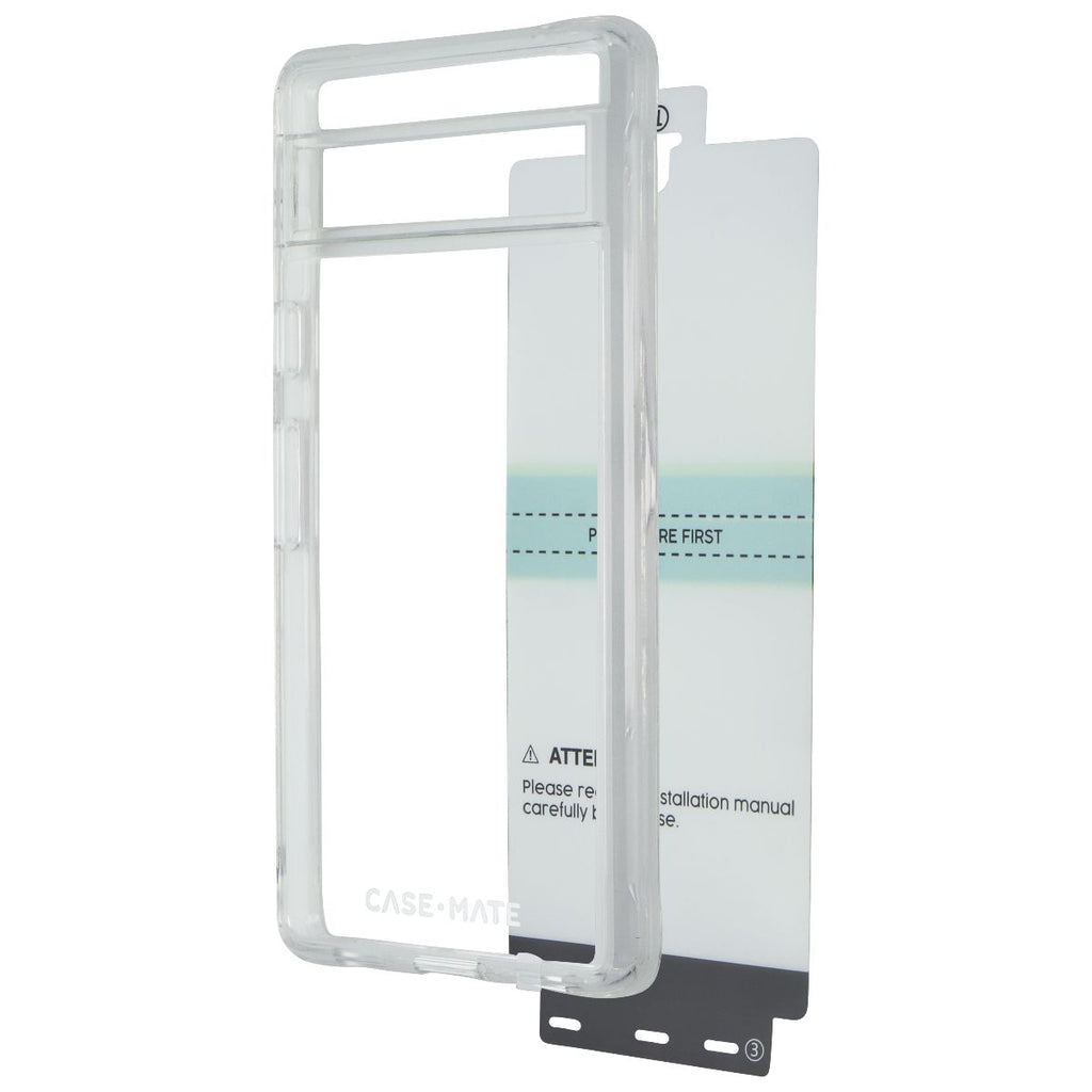 Case-Mate Protection Pack Case + Screen Protector for Google Pixel 7a - Clear - New