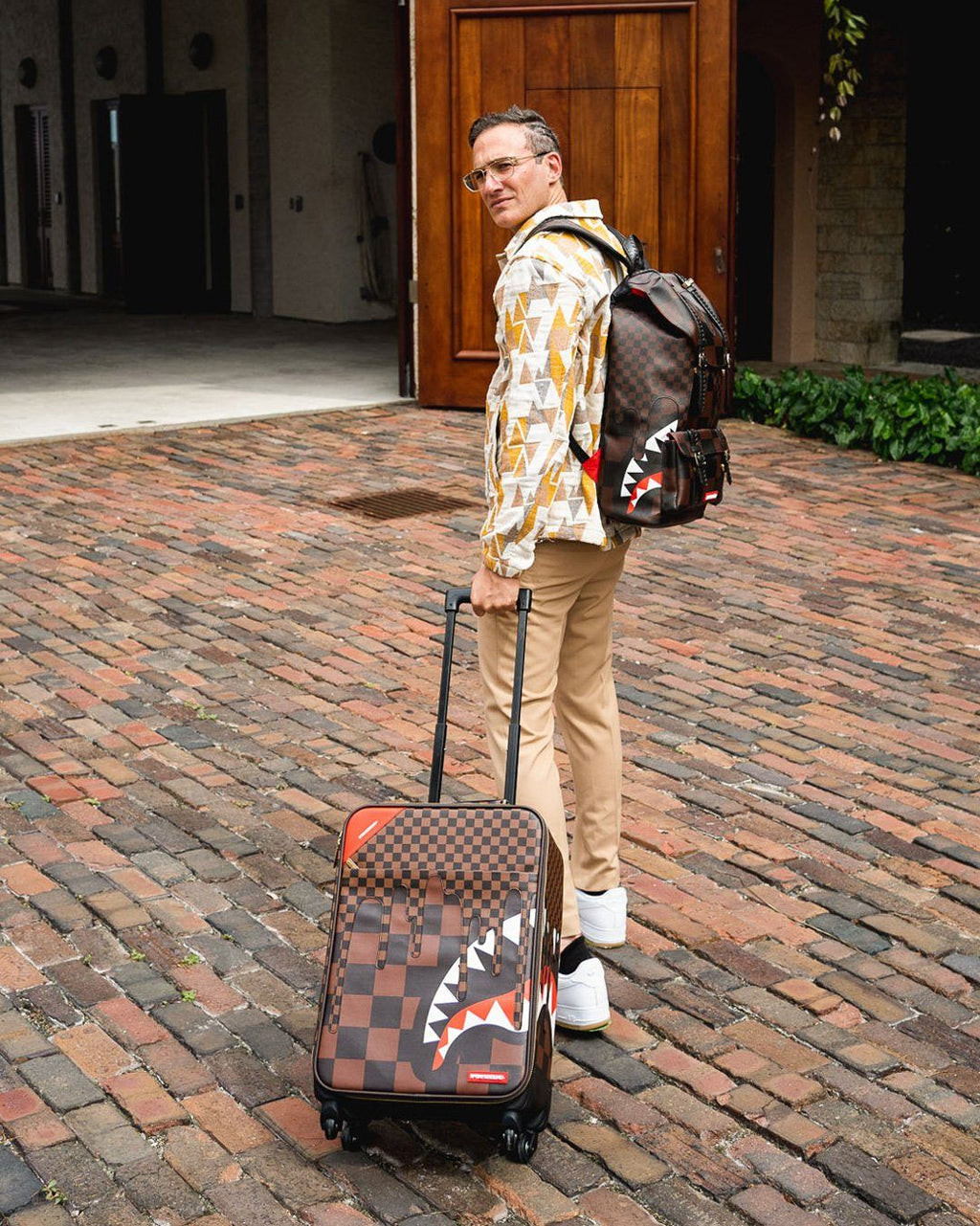 Xtc Sharks in Paris Jetsetter Carry-On Luggage - Image 6