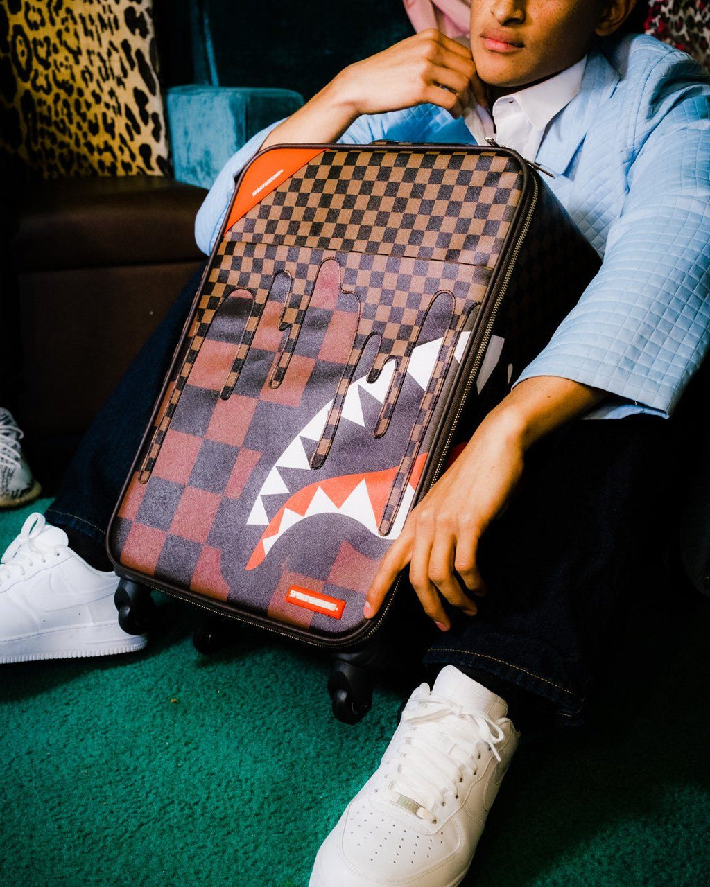 Xtc Sharks in Paris Jetsetter Carry-On Luggage - Image 8