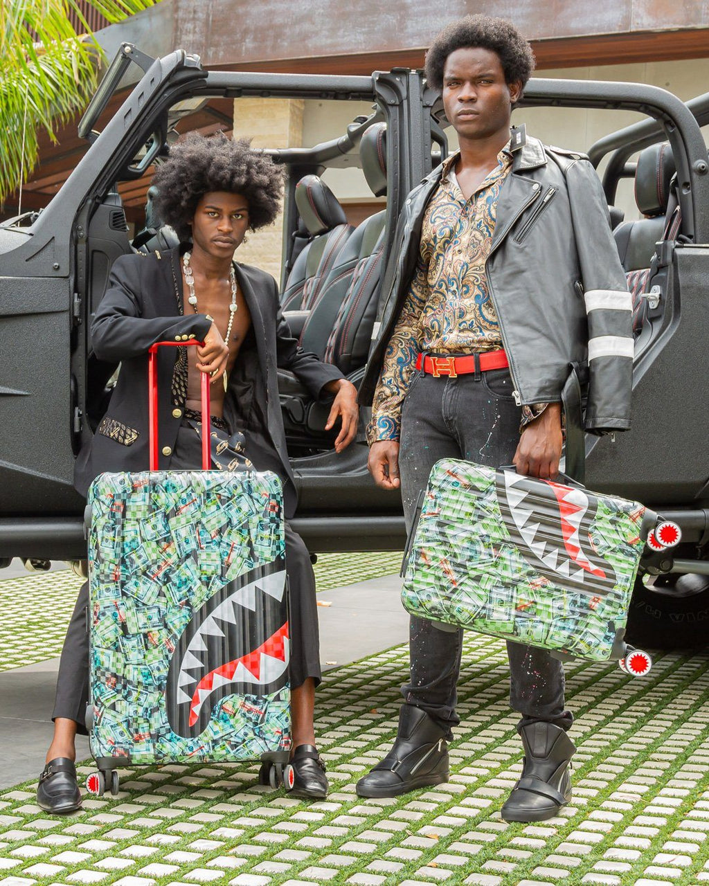 Mama I Made It Sharknautics Hardshell Carry-On Luggage - Image 8