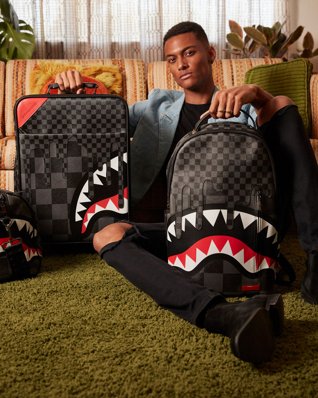 Xtc Grey Sharks in Paris Jetsetter Carry-On Luggage - Image 5