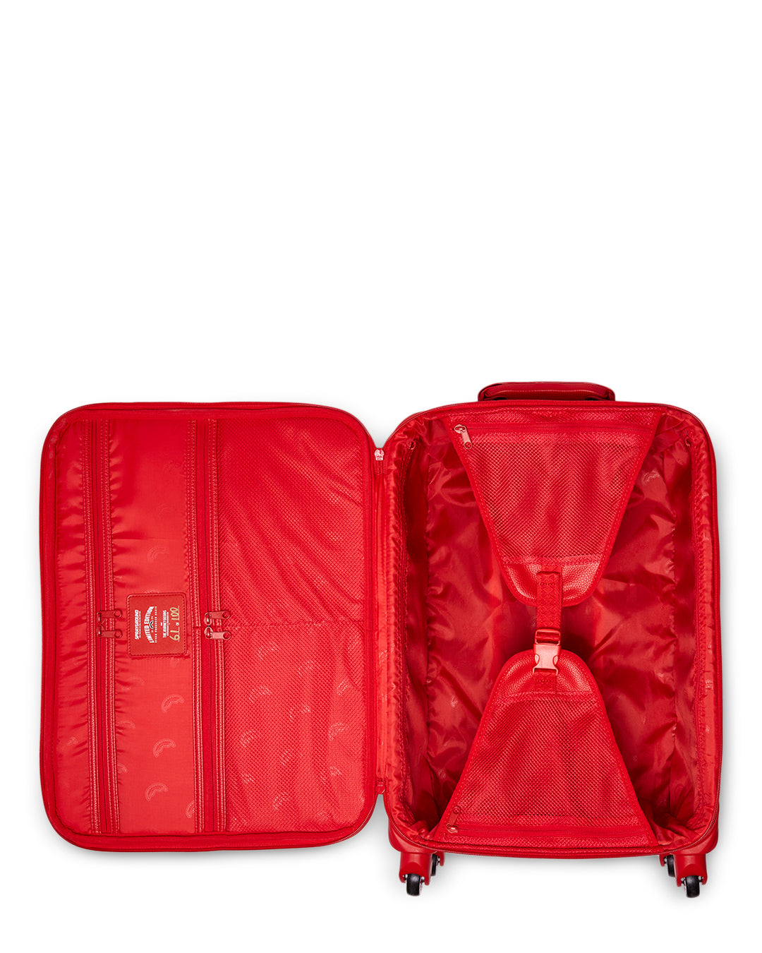 Red Riviera Jetsetter Carry-On Luggage - Image 16