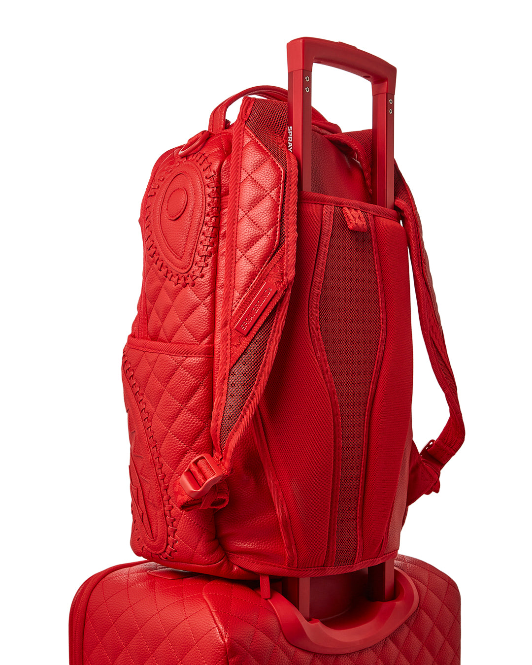 Red Riviera Jetsetter Carry-On Luggage - Image 12