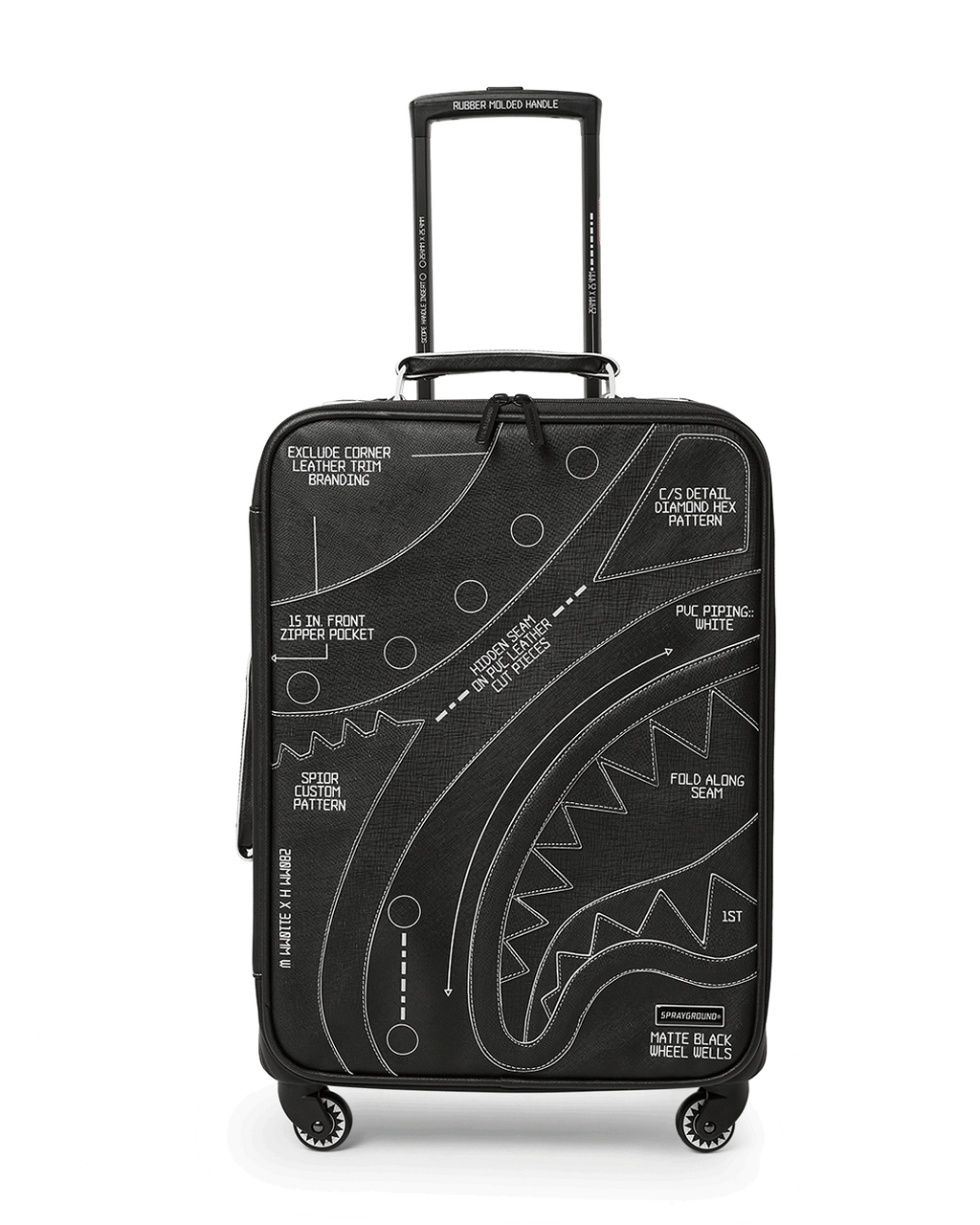 High Tech Jetsetter Carry-On Luggage - Image 3