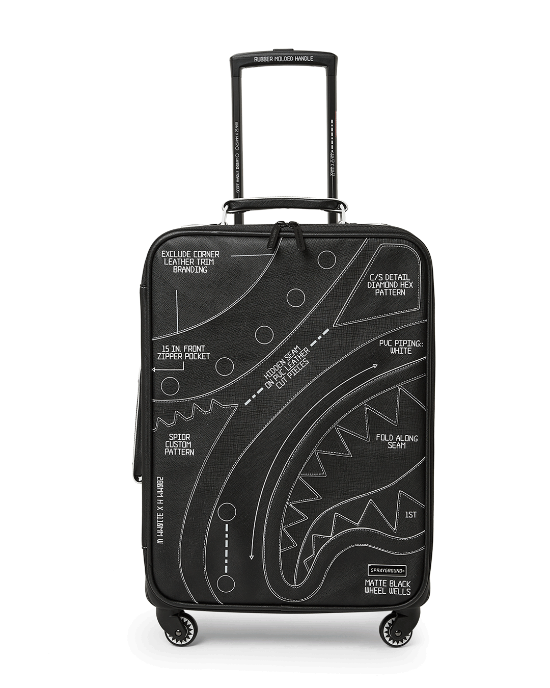 High Tech Jetsetter Carry-On Luggage - Image 3