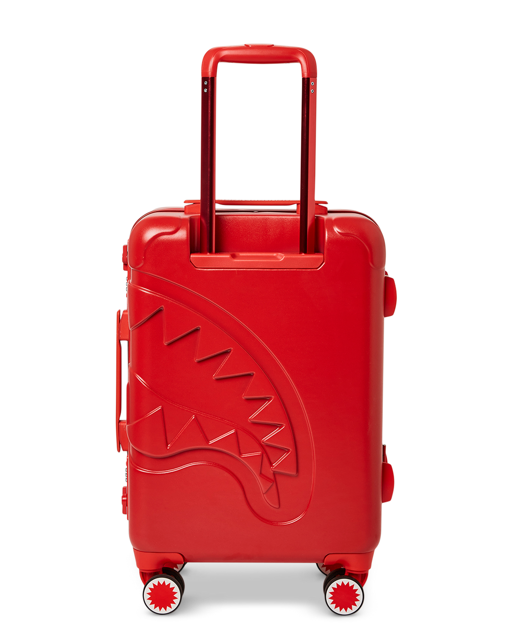 Molded Sharkitecture Red Hardshell Carry-On Luggage - Image 7