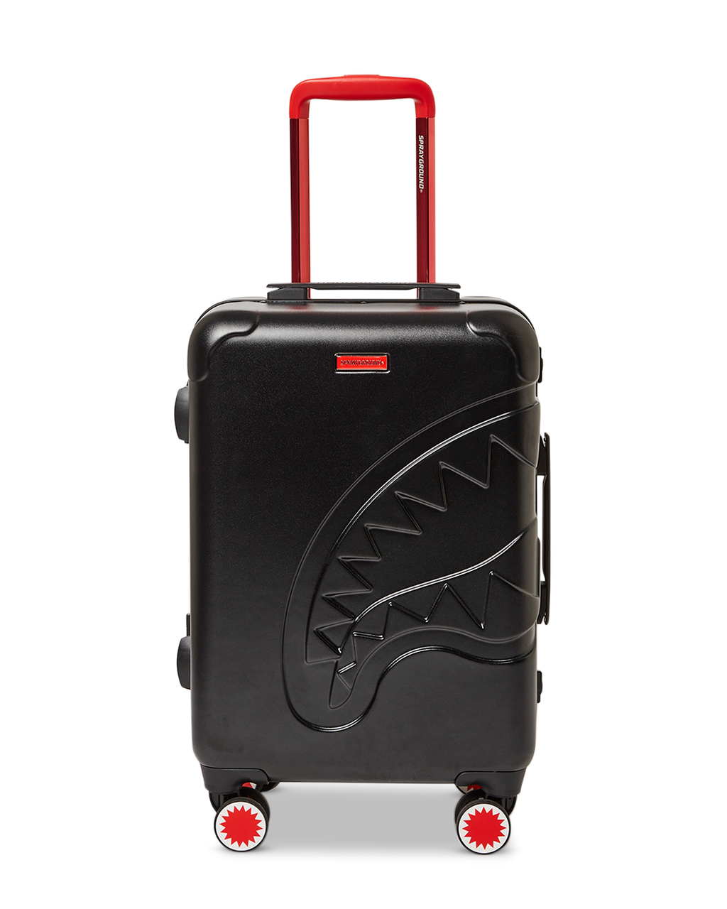 Molded Sharkitecture Black Hardshell Carry-On Luggage - Image 3