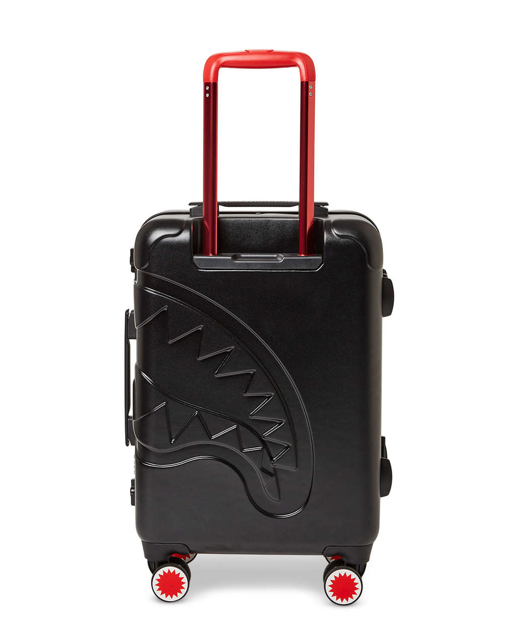 Molded Sharkitecture Black Hardshell Carry-On Luggage - Image 7