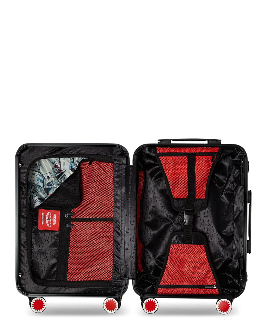 Sharks in Paris Vanquish Sharknautics Hardshell Carry-On Luggage - Image 10