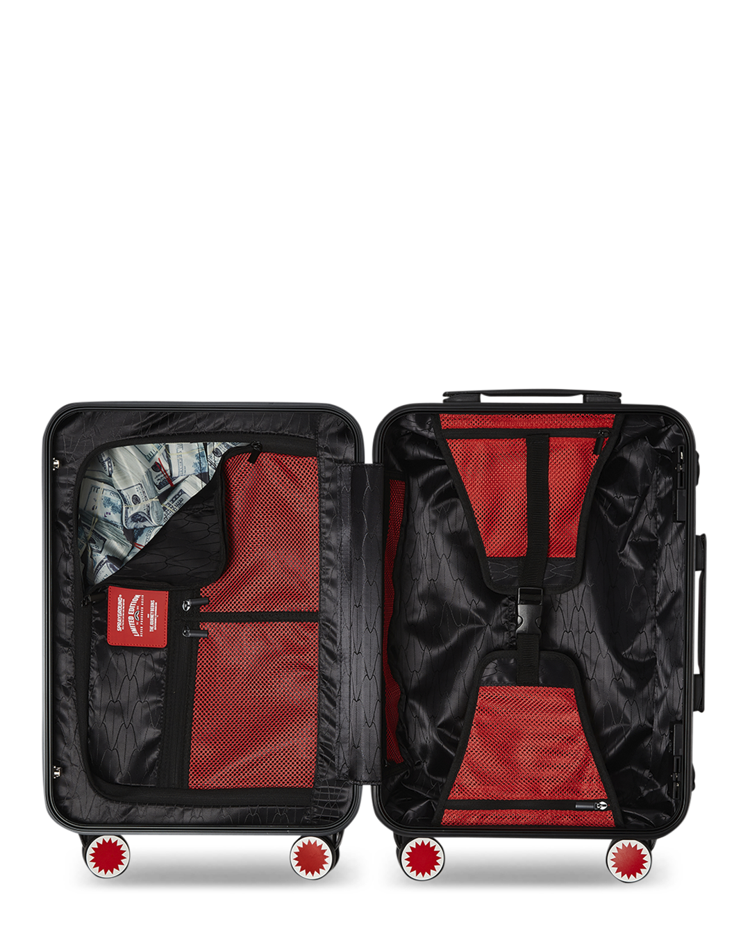 Sharks in Paris Vanquish Sharknautics Hardshell Carry-On Luggage - Image 10
