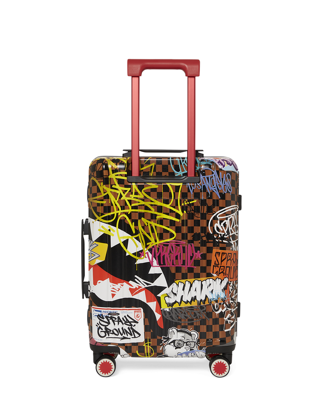 Sharks in Paris the Rizz Sharknautics Hardshell Carry-On Luggage - Image 7
