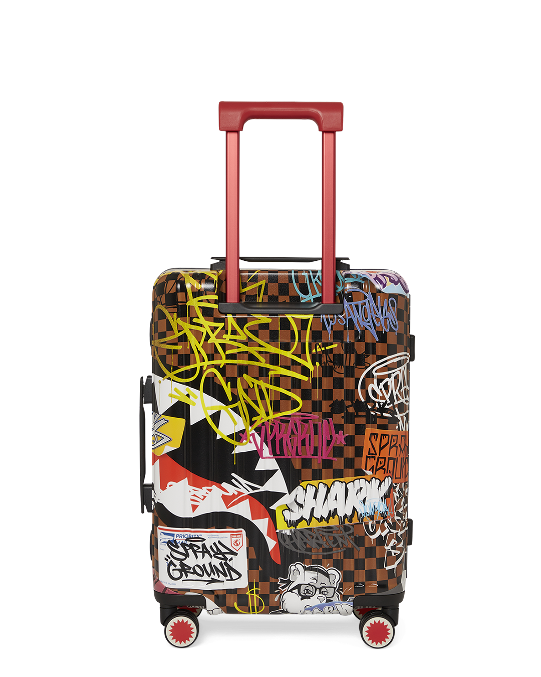 Sharks in Paris the Rizz Sharknautics Hardshell Carry-On Luggage - Image 7