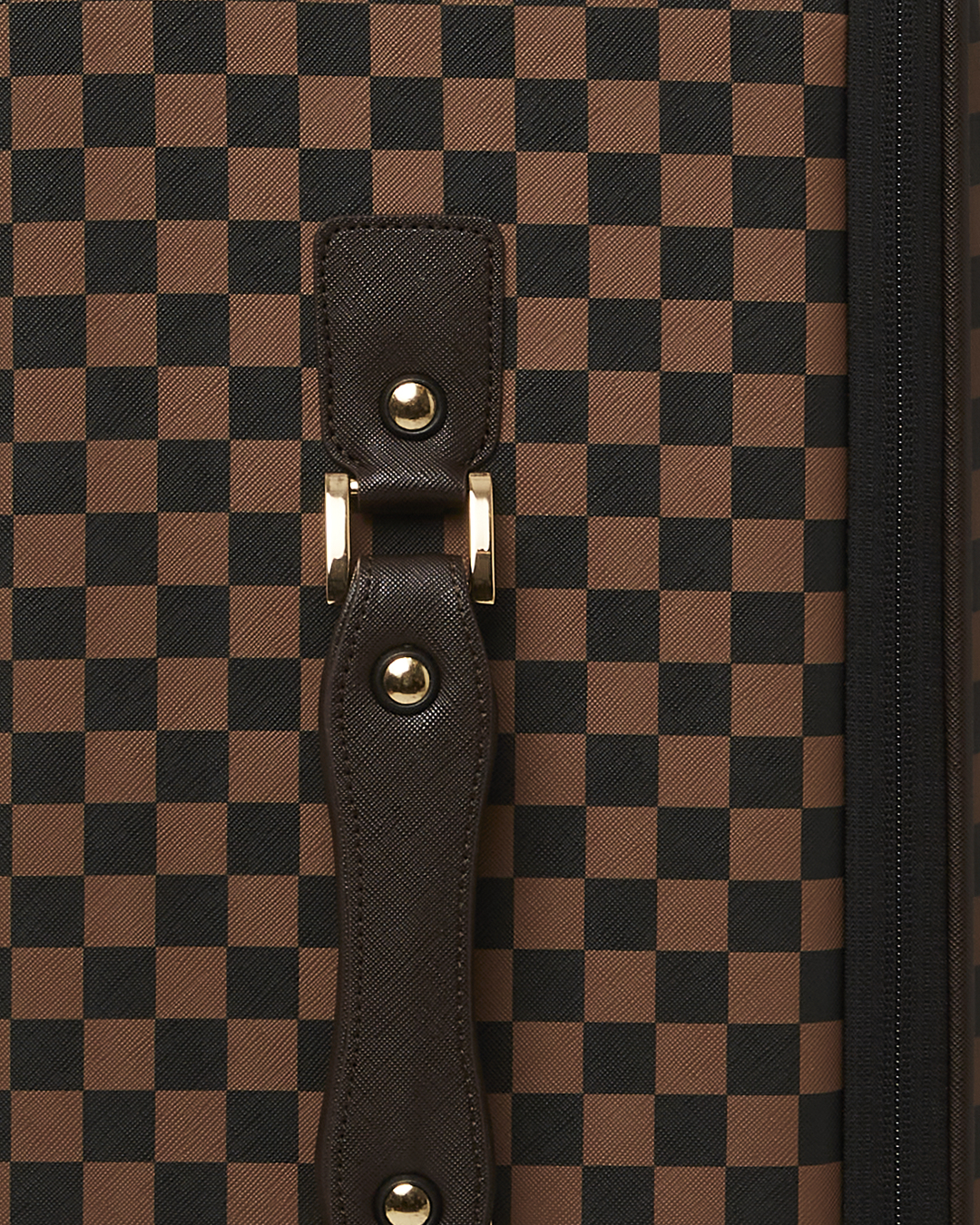 Exterior Gold Zip Pocket Sharks in Paris Jetsetter Carry-On Luggage - Image 9