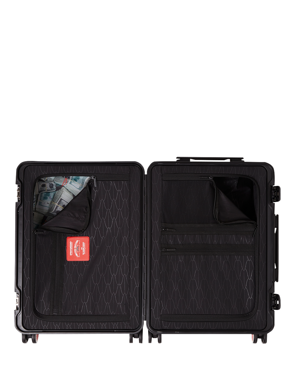 Sharkfinity Stealth Pilot Sharknautics Hardshell Carry-On Luggage - Image 14