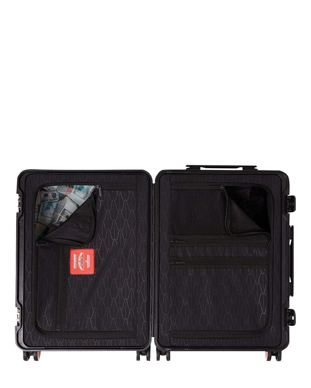 Sharkfinity Stealth Pilot Sharknautics Hardshell Carry-On Luggage - Image 14