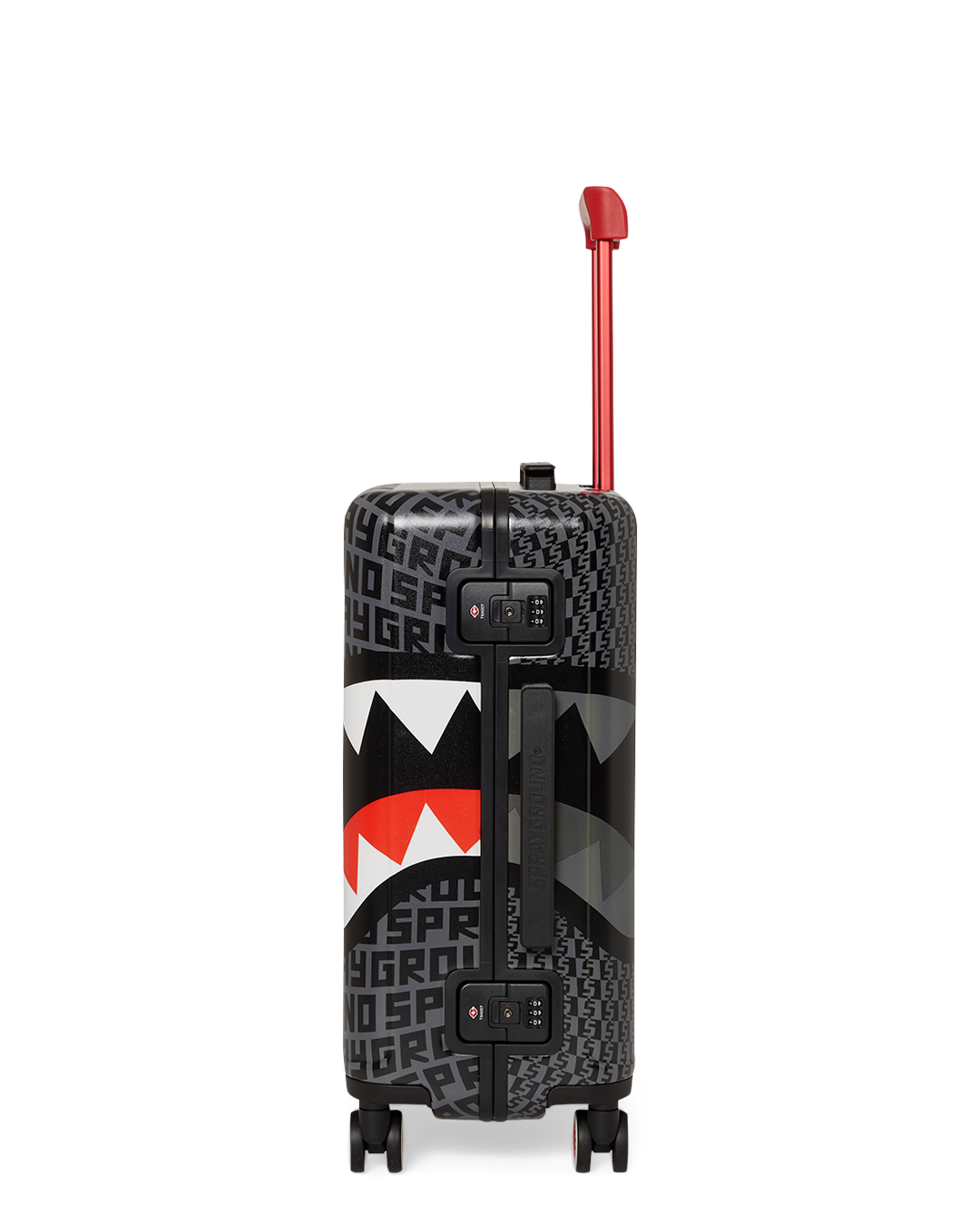 Sharkfinity Stealth Pilot Sharknautics Hardshell Carry-On Luggage - Image 5