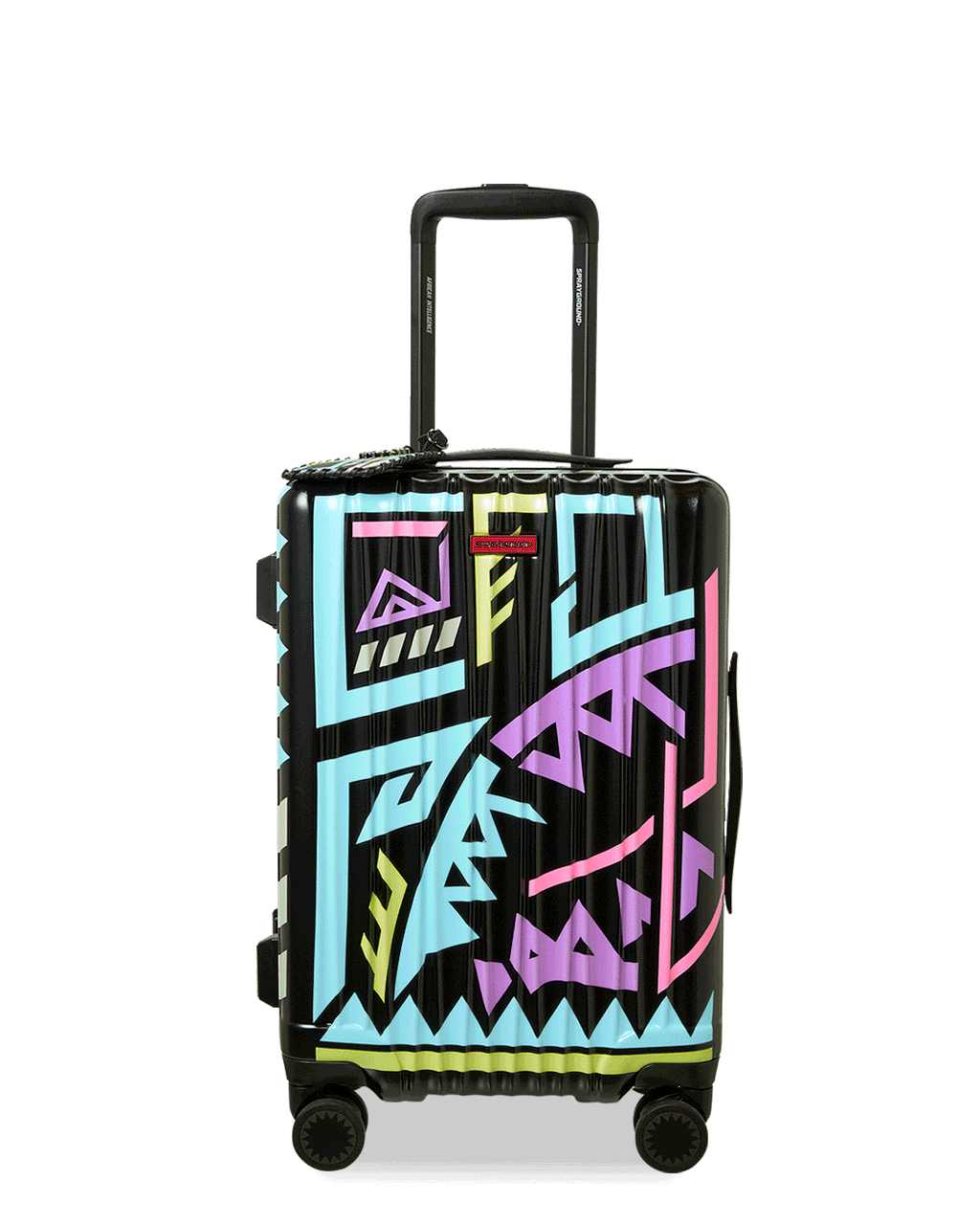 A.I. PATH TO THE FUTURE III HARDSHELL CARRY-ON LUGGAGE - SANDFLOWER COLLAB