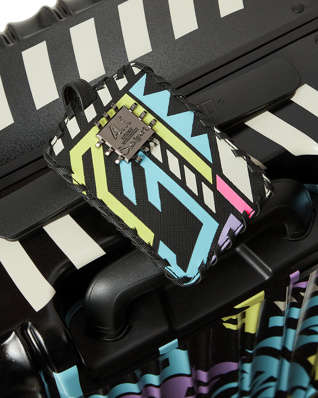 A.i. Path to the Future III Hardshell Carry-On Luggage - Sandflower Collab - Image 25