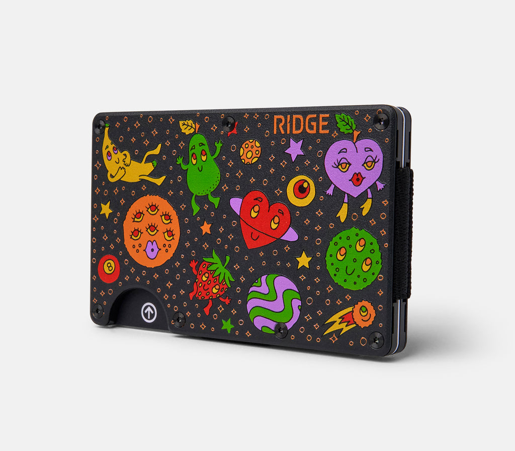 Ridge Wallet - Claire Morales - Space Fruit - Image 3