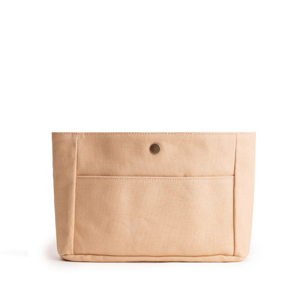 Canvas Purse Organizer - Sesame / Classic / Small