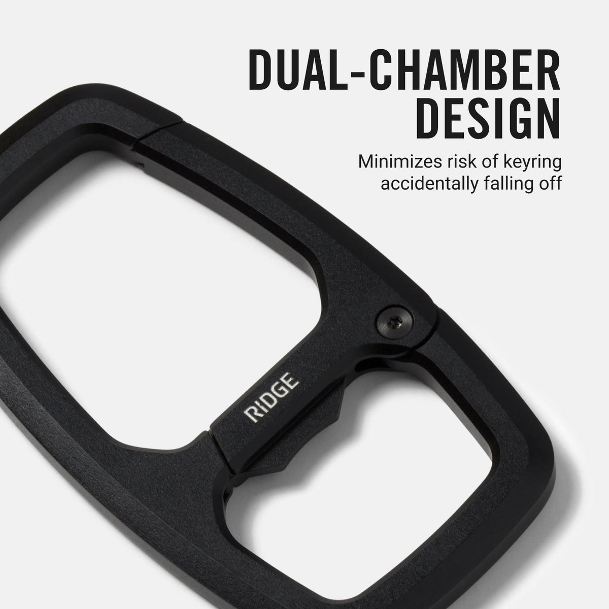 Dual Chamber Carabiner - Royal Black - Image 6
