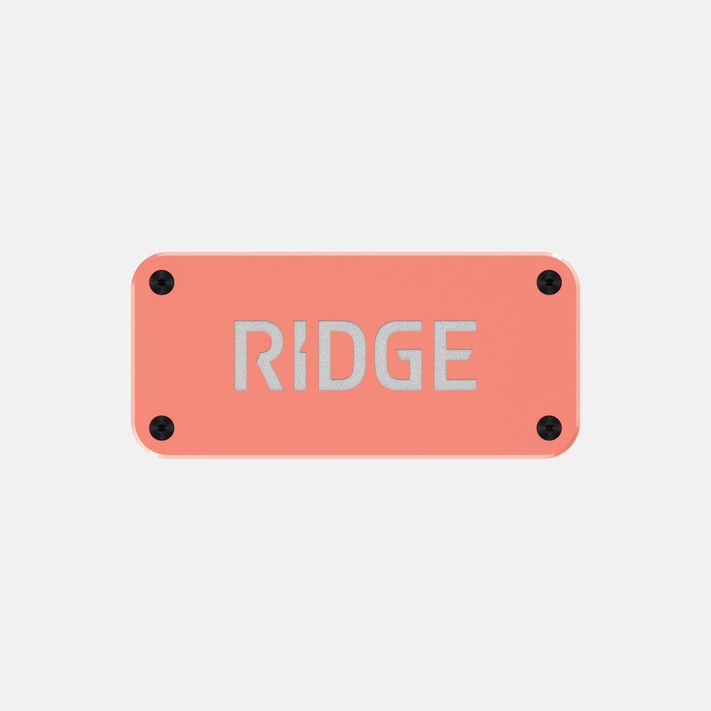 Ridge Logo Plate - Just Peachy - Image 2