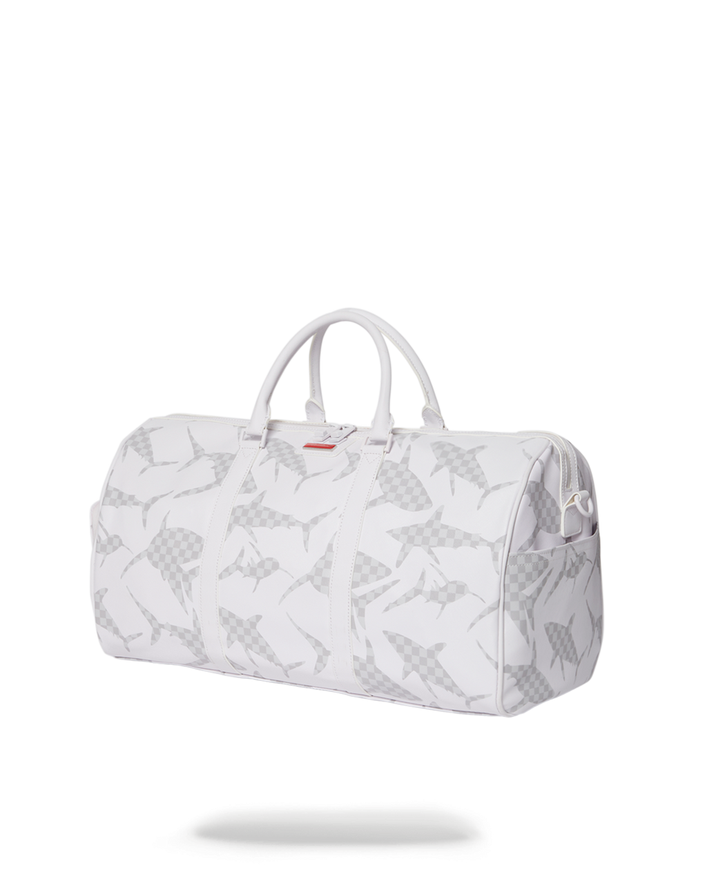 Shark Check (White) Duffle - Image 3