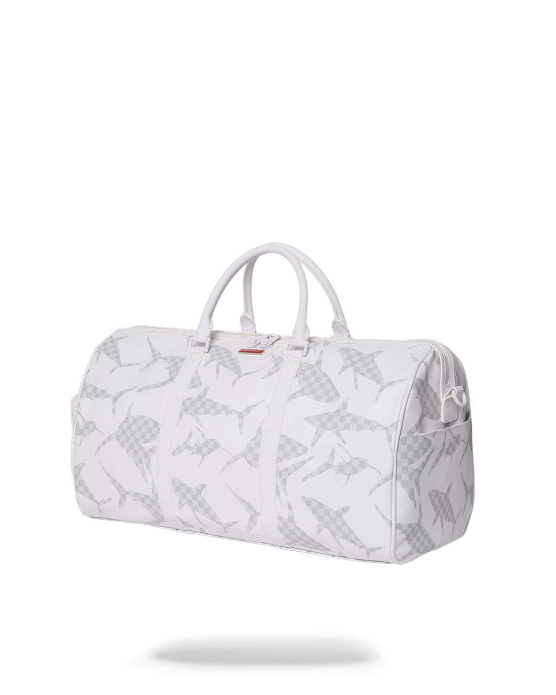 Shark Check (White) Duffle - Image 3