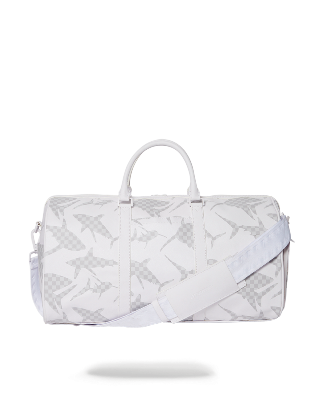 Shark Check (White) Duffle - Image 4